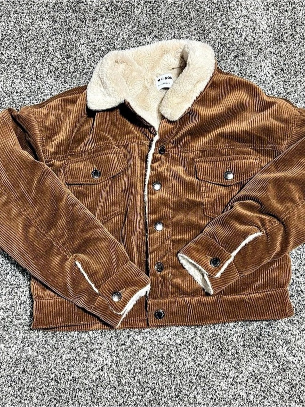 CISONO Corduroy Sherpa Jacket